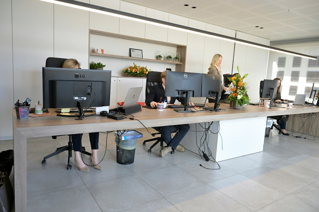 modern office team